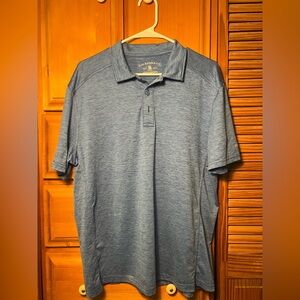 G.H. Bass & Co. Blue Polo Shirt Classic Style